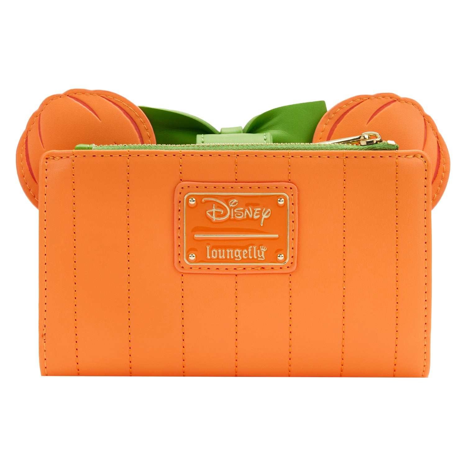 Loungefly Minnie Mouse Glow in The Dark Pumpkin Flap Wallet