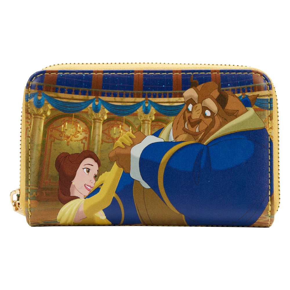 Loungefly Disney Beauty And The Beast Belle Princess Scene Ziparound Wallet