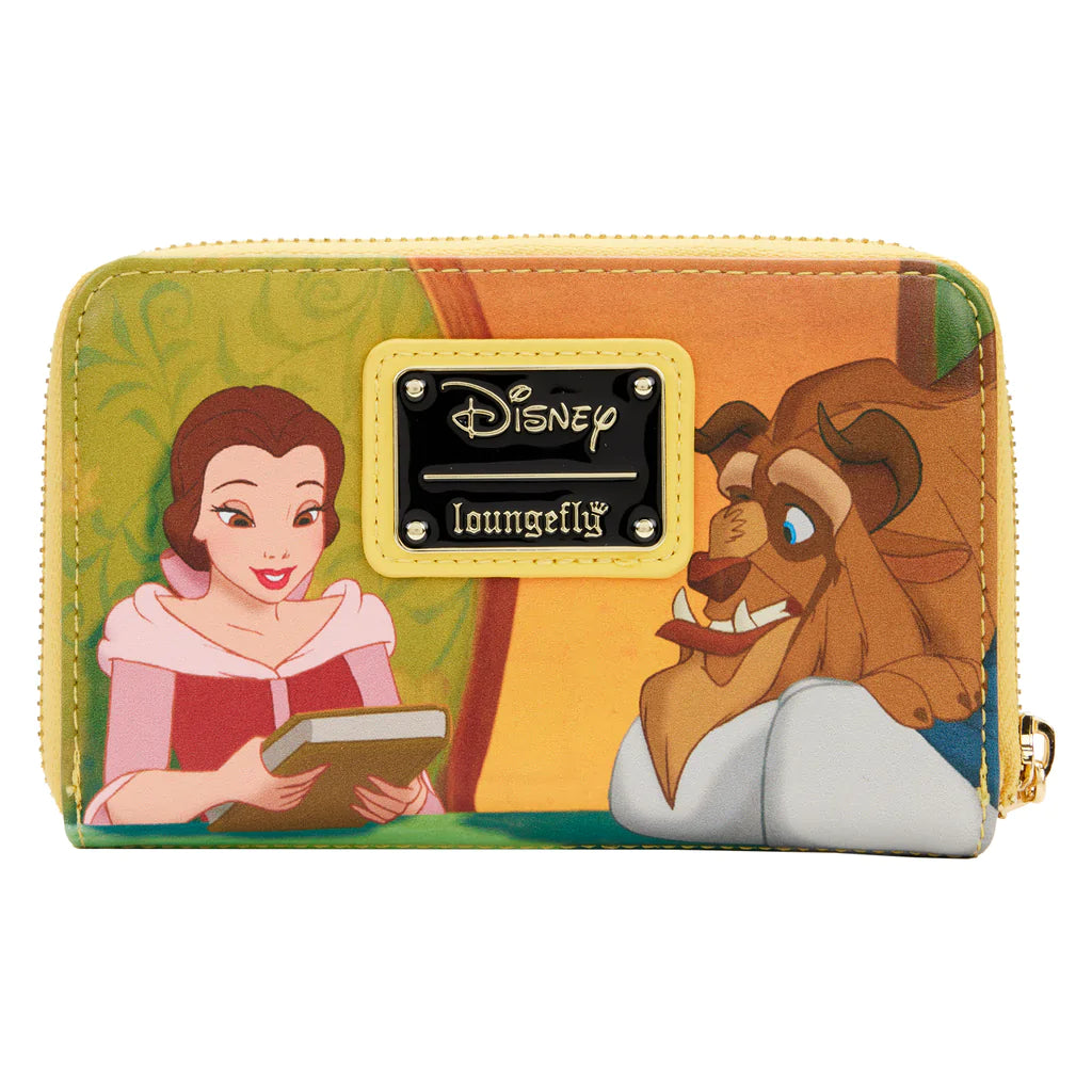 Loungefly Disney Beauty And The Beast Belle Princess Scene Ziparound Wallet