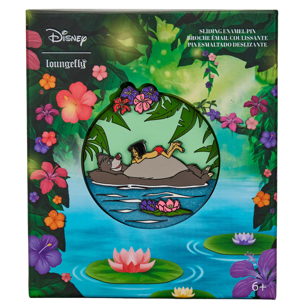 Loungefly The Jungle Book Bare Necessities Sliding Pin