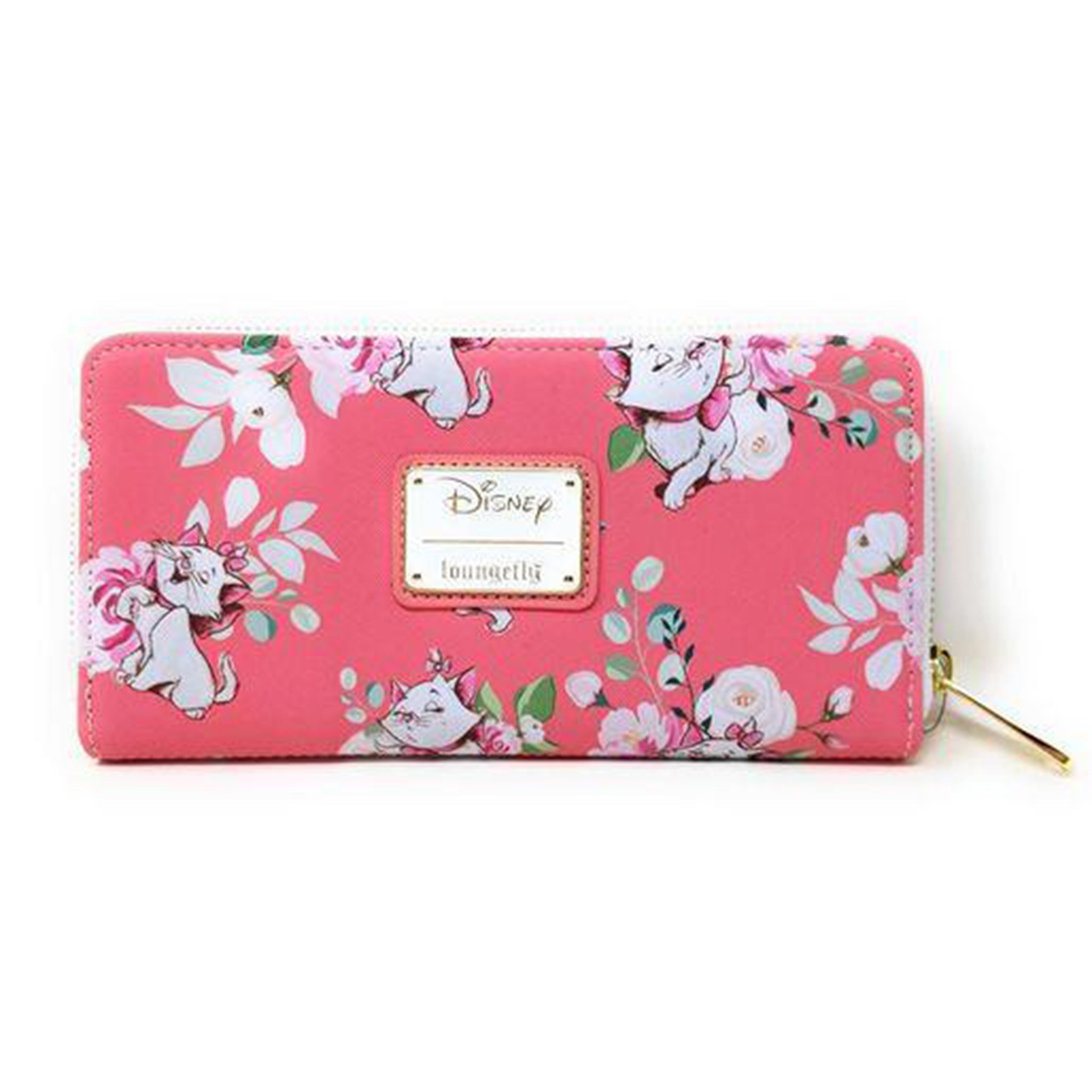 Loungefly Disney Marie Pink Floral All-Over-Print Wallet (Exclusive)