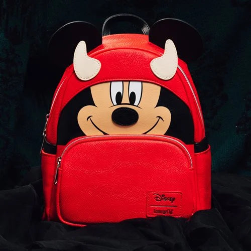 devil may cry mini backpack Loungefly Mickey Mouse Devil Mini Backpack
