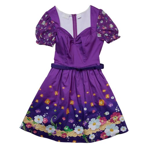 Stitch Shoppe By Loungefly Rapunzel Floral Lantern Allison Dress